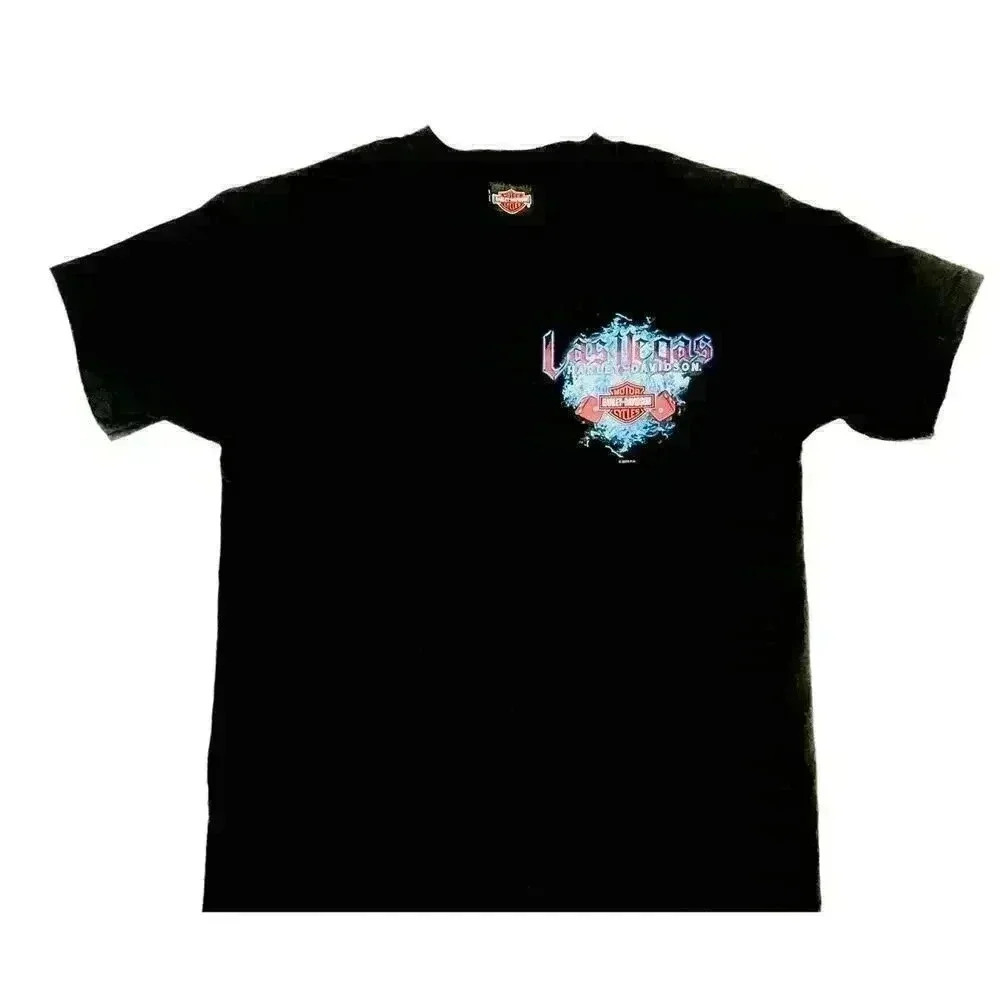 Harley Davidson Las Vegas Dealer Martini Girl Pinup Size M